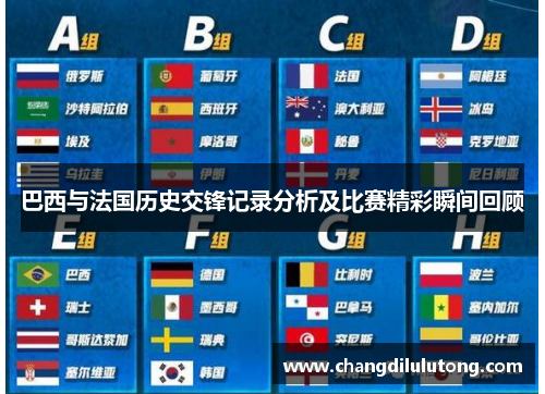 巴西与法国历史交锋记录分析及比赛精彩瞬间回顾